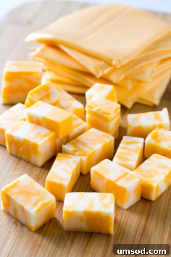 Sizzling Velvety Cheese Bliss 4 A vibrant, appealing shot of the hot cheese dip, showcasing its creamy texture and inviting warm color, garnished with herbs.