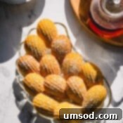 Zesty Bergamot Madeleines 13 A bowl of Earl Grey Lemon Madeleines