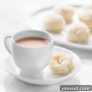 Romantic Valentine's Day Sweets Beyond Chocolate 7 Delicious coconut almond balls, reminiscent of Rafaello or Ferrero Rocher.