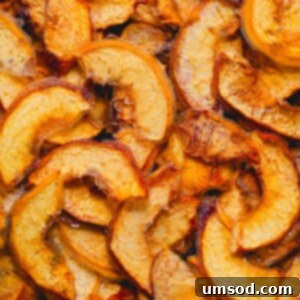 Close up image of dehydrated peaches.