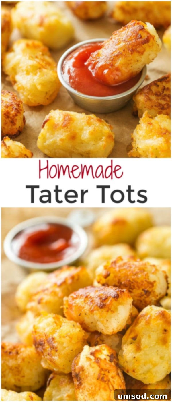Irresistibly fluffy, cheesy homemade tater tots ready to be baked or fried, perfect for a family snack.