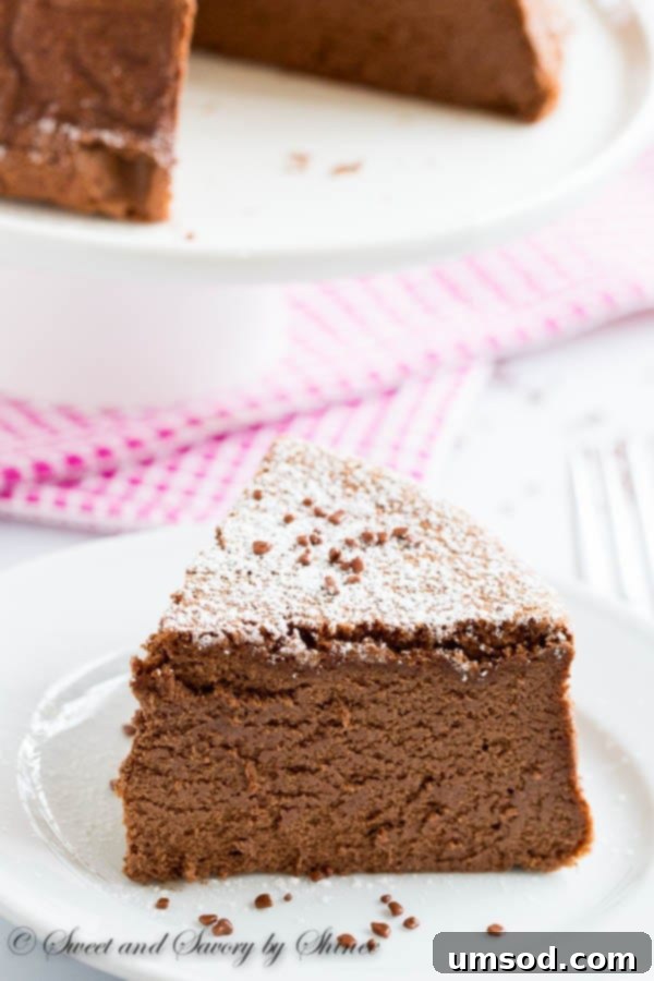 Make this delicious chocolate soufflé cheesecake with just 3 pantry staples. Perfect treat for your special Valentine.
