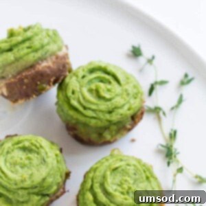 Mini Shepherd's Pies with Green Mashed Potato Topping