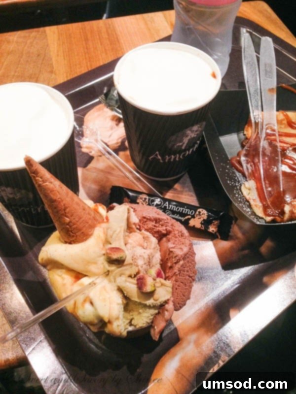 Amorino Paris: Artisanal Gelato and Crepes