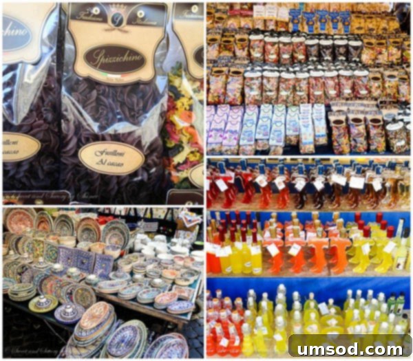 Rome A Visual Story 6 Travel Photo Journal: Bustling Campo de' Fiori Market in Rome, Italy