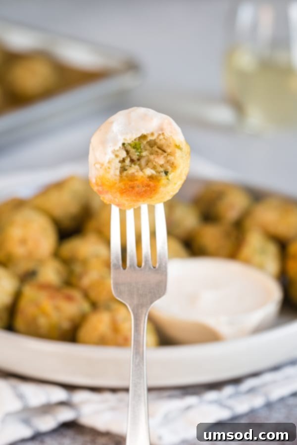 A bowl of creamy dipping sauce, ready for the bacon chicken meatballs