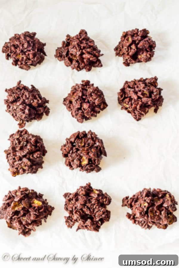 Deliciously crispy and light no-bake orange chocolate crisps, an easy dessert or holiday treat.