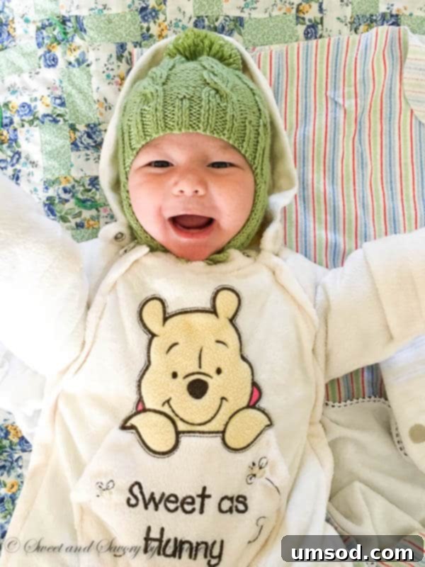 Baby Grant: 4-month Update - Happy baby ready for a walk