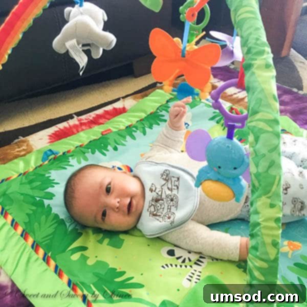 Baby Grant: 4-month Update - Baby sleeping on mom's chest