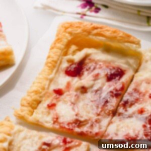 Final plated slice of Strawberry Cheesecake Tart